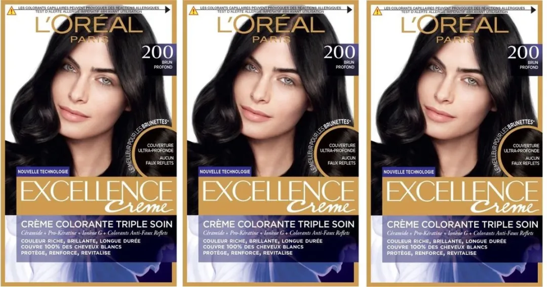 L'Oréal Paris Excellence Coloring 200.N Diep Bruin