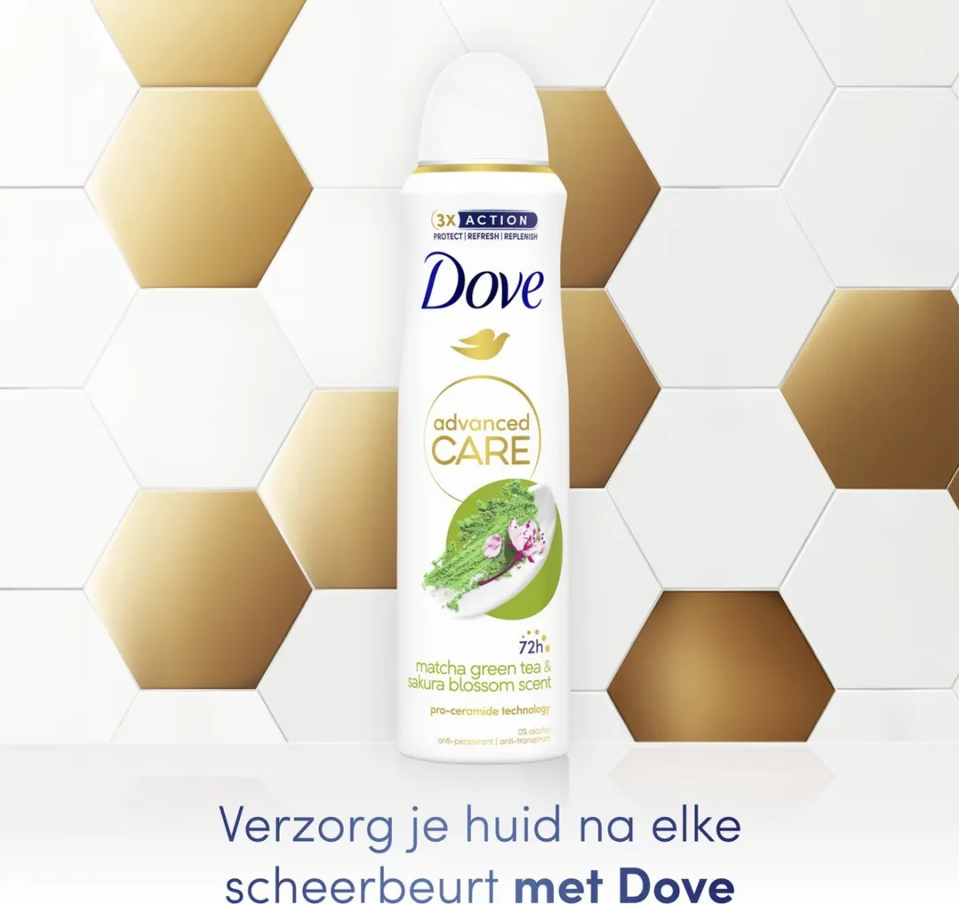 Dove Deo Spray Matcha & Sakura 450ml - 3 Stuks