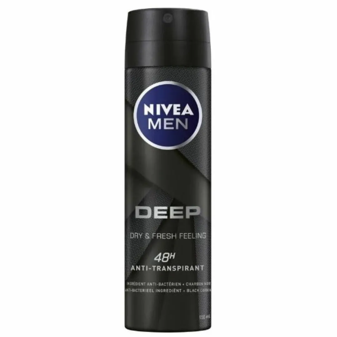 NIVEA MEN Deodorant Spray Deep 150ml - Koffie