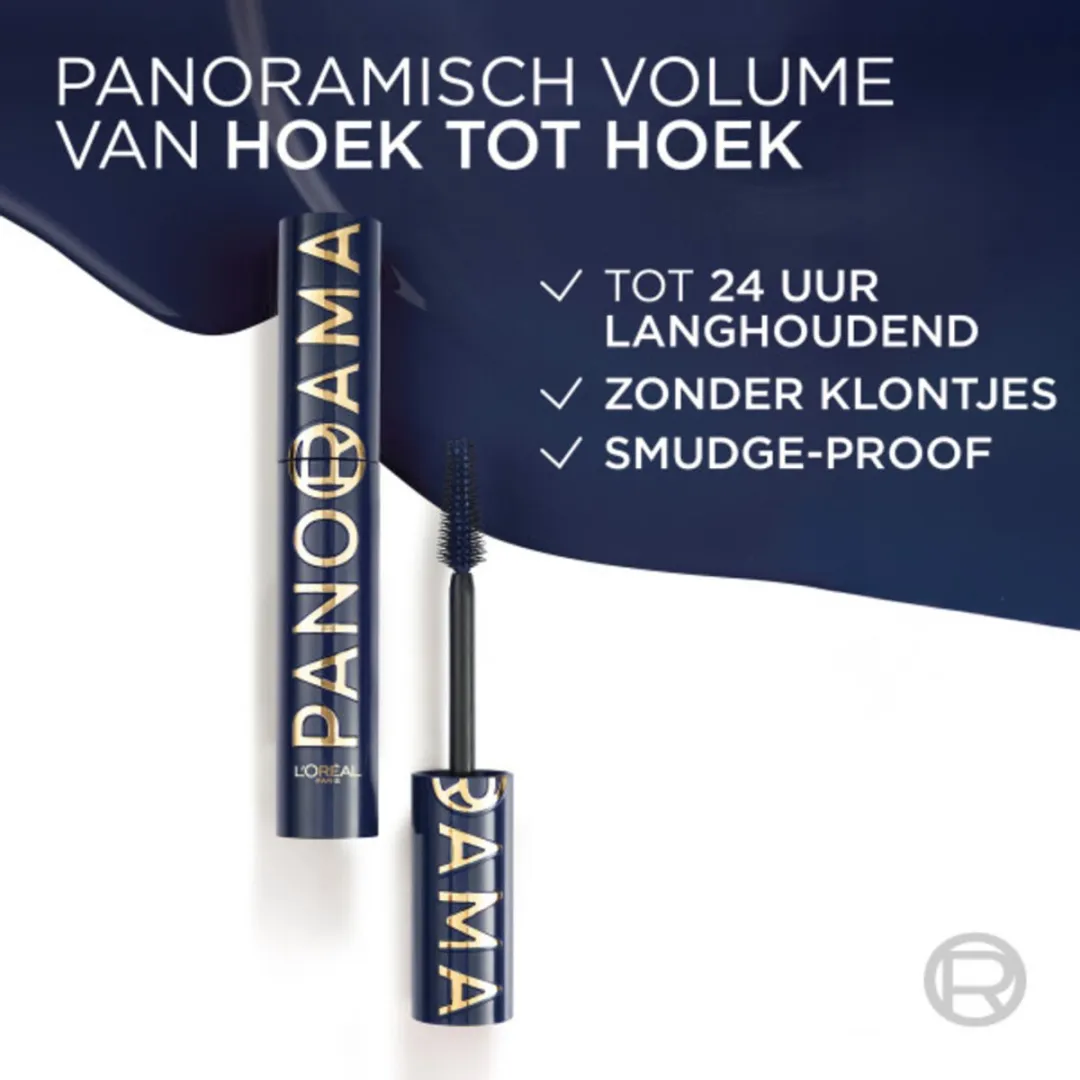L'Oréal Paris Panorama Mascara Chromatic Blauw - 24ml