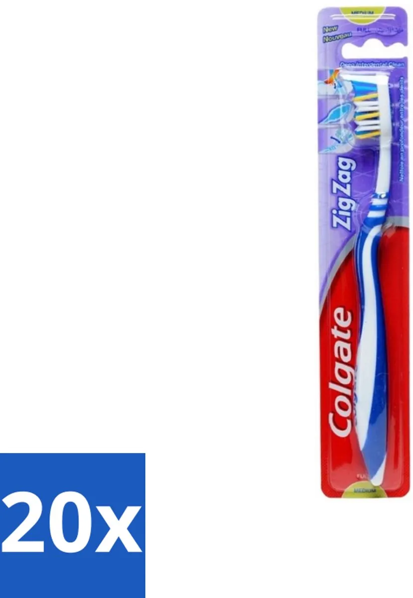 Colgate ZigZag Medium Tandenborstels