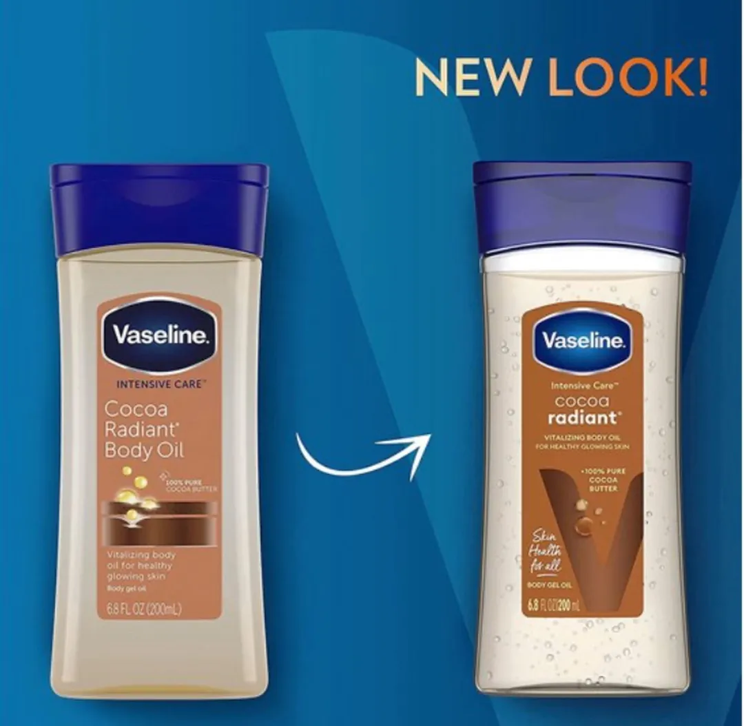 Vaseline Cocoa Radiant Oil Gel Huidolie 200ml