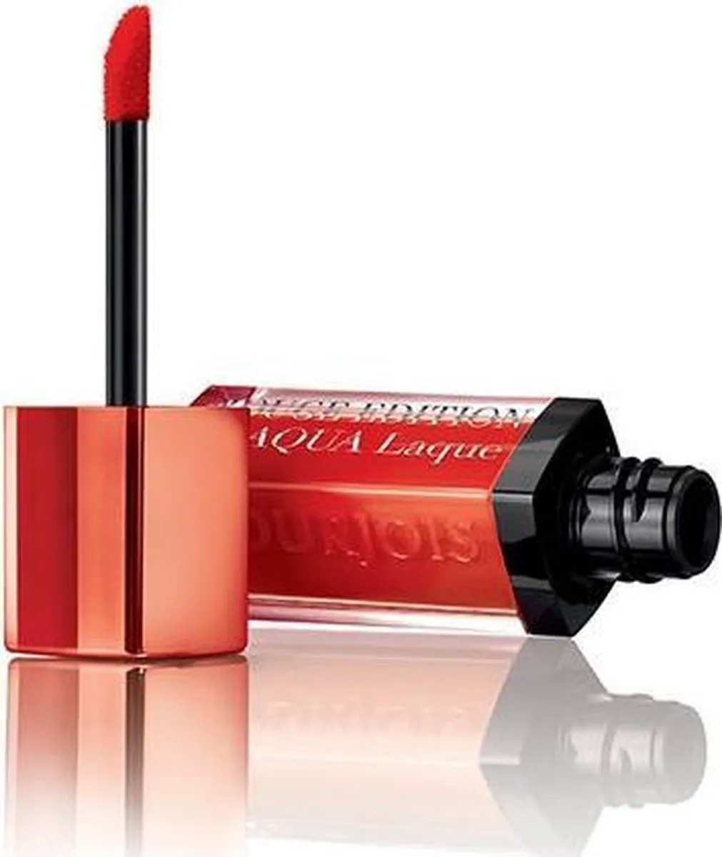 Bourjois Rouge Edition Velvet Aqua Laque Lippenstift 06 Feeling Reddy