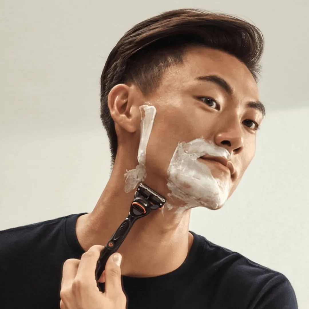 Gillette Fusion5 Scheermesjes 6 Stuks - Oranje/Zwart