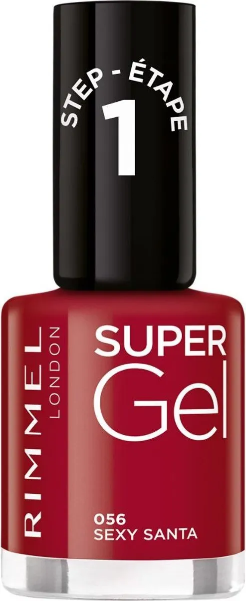 Rimmel London Supergel Nagellak 056 Sexy Santa - 12ml