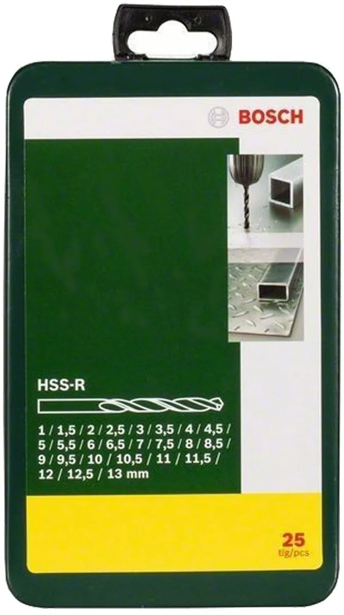 Bosch HSS-R Metaalborenset 25-delig - Ø 1-10,5mm - afbeelding 6 van 6