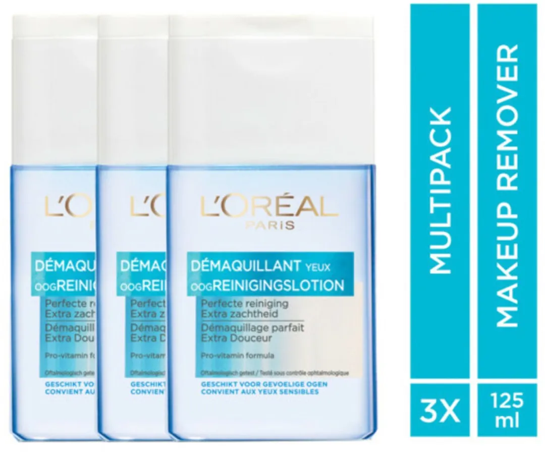 L'Oréal Paris Oog- & Lipmake-up Remover Waterproof 375ml