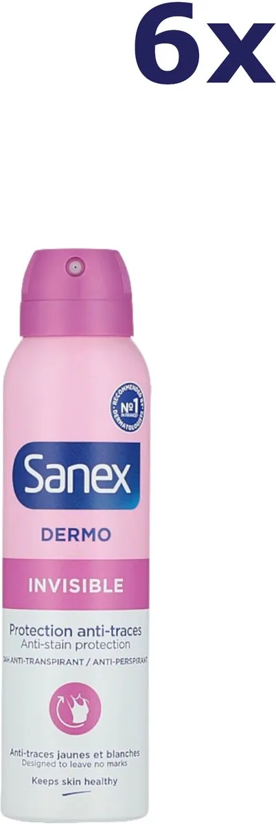 Sanex Deo Spray Dermo Invisible 150ml