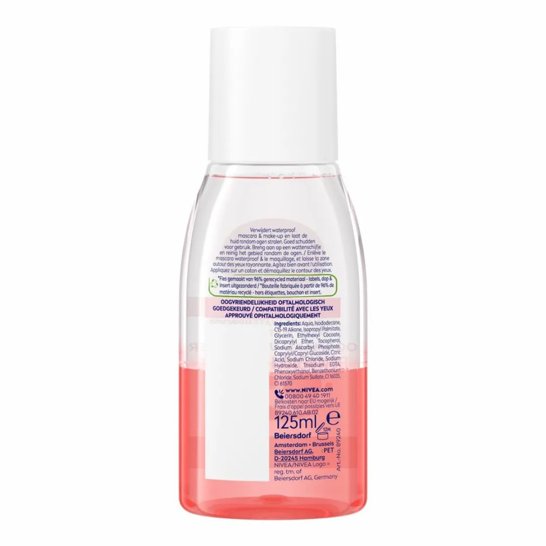 NIVEA Oogmake-up Verwijderaar 125ml - 7 Stuks
