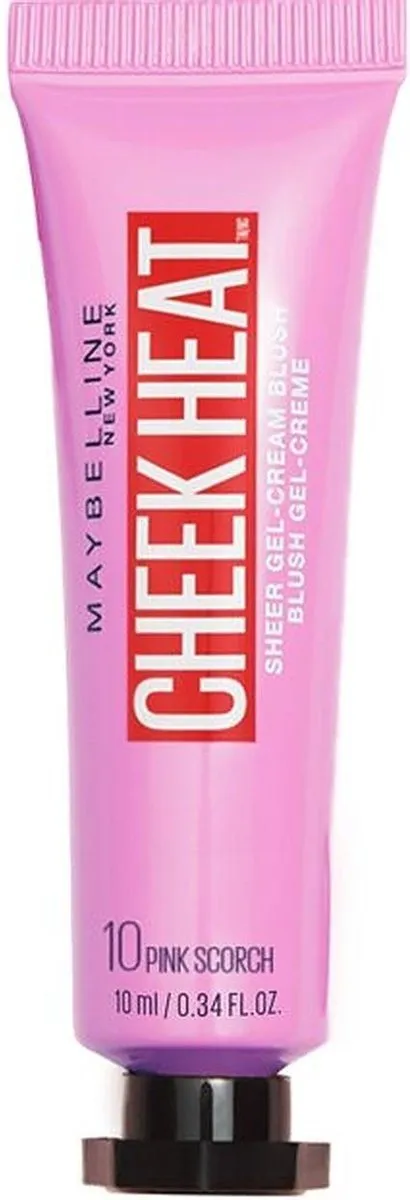 Maybelline Cheek Heat Cream Blush 10 Pink Scorch - 8ml