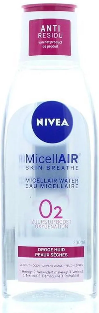 NIVEA O2 Zuurstofboost Micellair Water 200ml