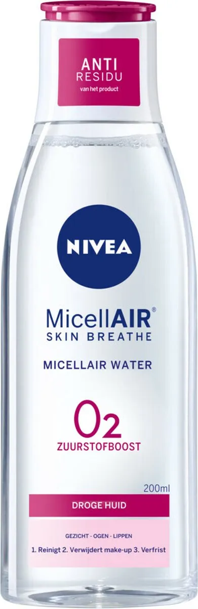 NIVEA O2 Zuurstofboost Micellair Water 200ml