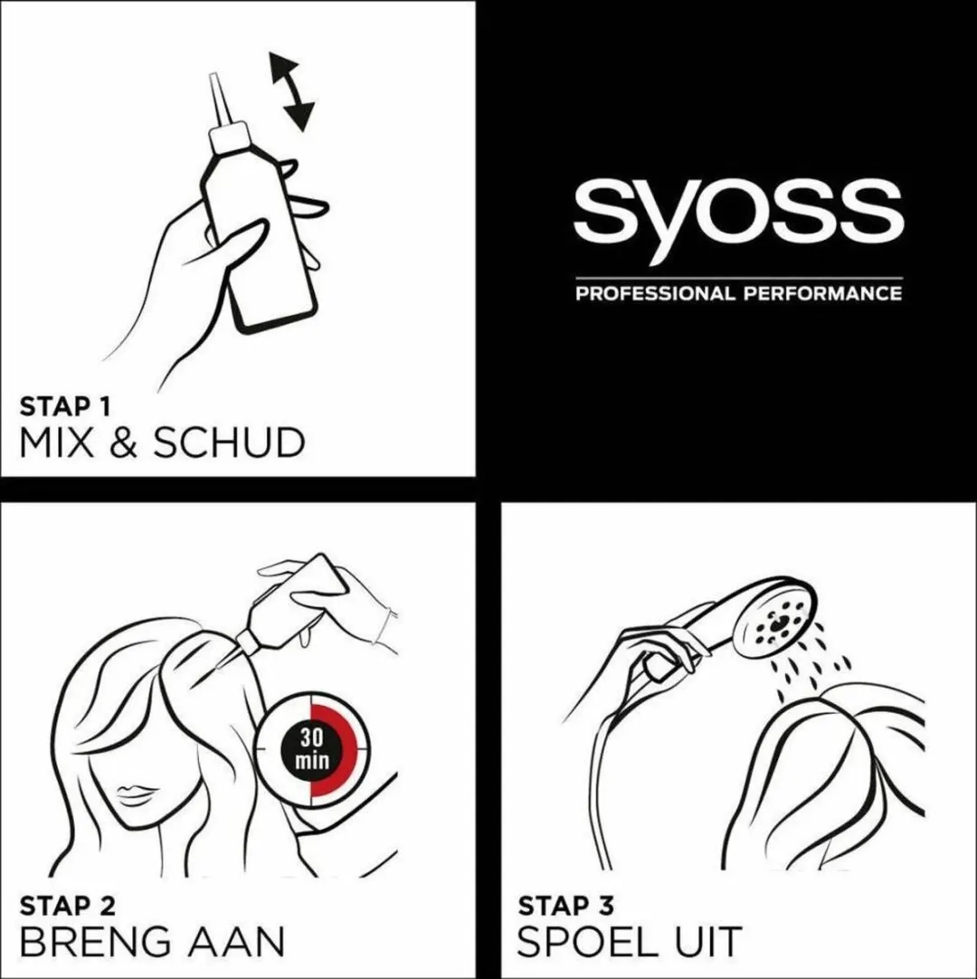 SYOSS Haarverf 3-8 Donker Goudbruin - 345ml