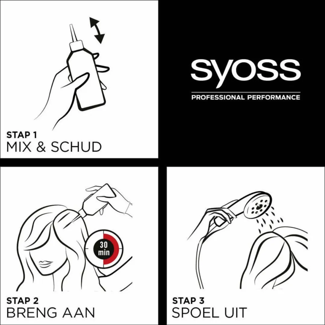 SYOSS Haarverf 3-8 Donker Goudbruin - 345ml