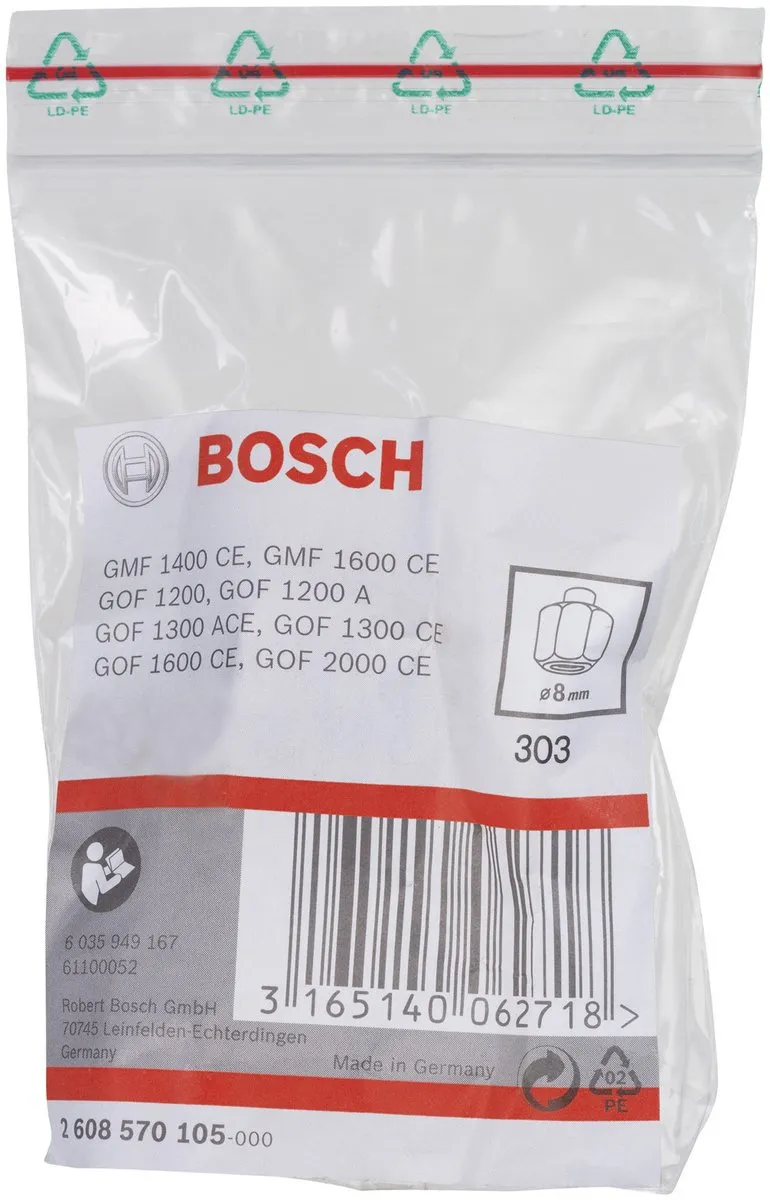 Bosch Spantang GOF SPZ 8mm
