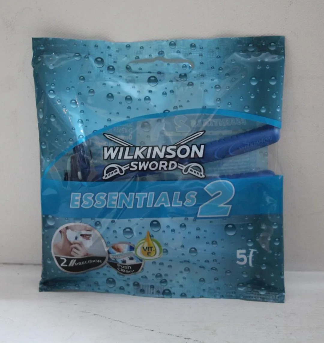 Wilkinson Sword Essentials 2 For Men Wegwerpscheermesjes 30 Stuks - 6 Bladen - Blauw