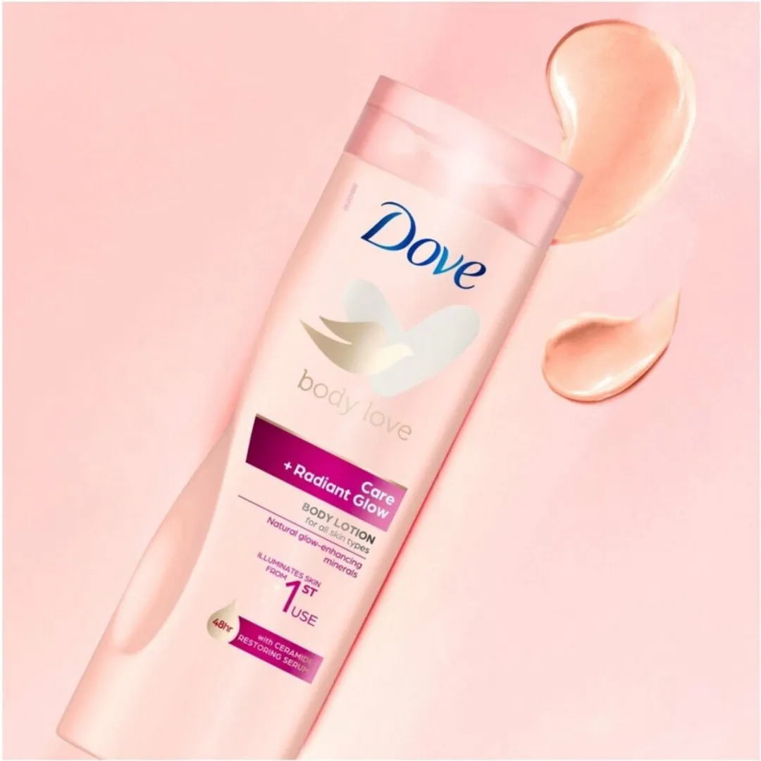 Dove Bodylotion Care & Glow 400ml - 2000ml (5x4)