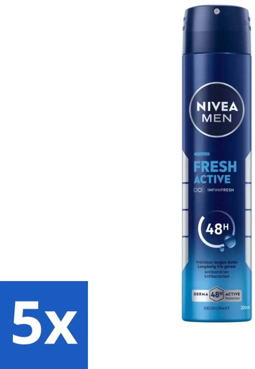 NIVEA MEN Deo Spray Fresh Active 200ml