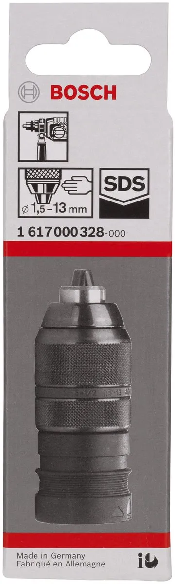 Bosch GBH2-24DFR Snelspansysteem 1,5-13mm - Incl. adapter