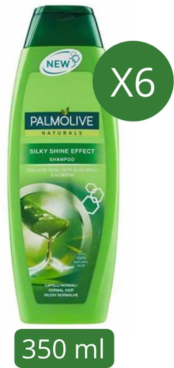 Palmolive Silky Shine Shampoo 6x350ml