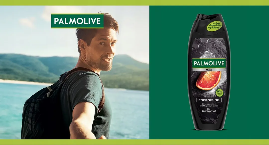 Palmolive MEN 3in1 Energising Douchegel 500ml - afbeelding 6 van 6