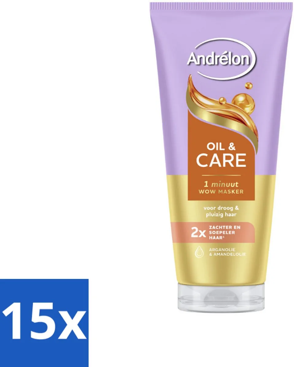 Andrélon Oil & Care 1 Minuut WOW Haarmasker
