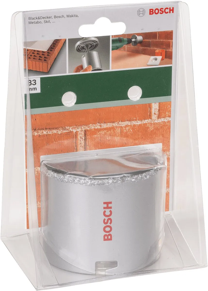 Bosch Met Hard Metaal Bezette Gatzaag 83mm - Metaal