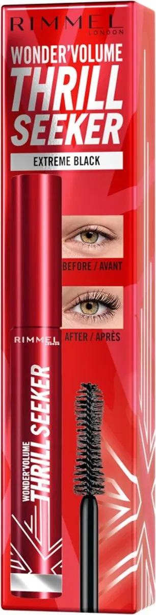 Rimmel Wonder'Volume Thrill Seeker Mascara 001 Extreme Black