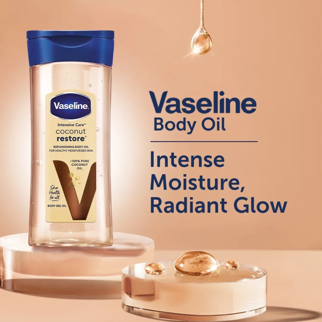 Vaseline Intensive Care Body Oil Coconut Restore 200ml