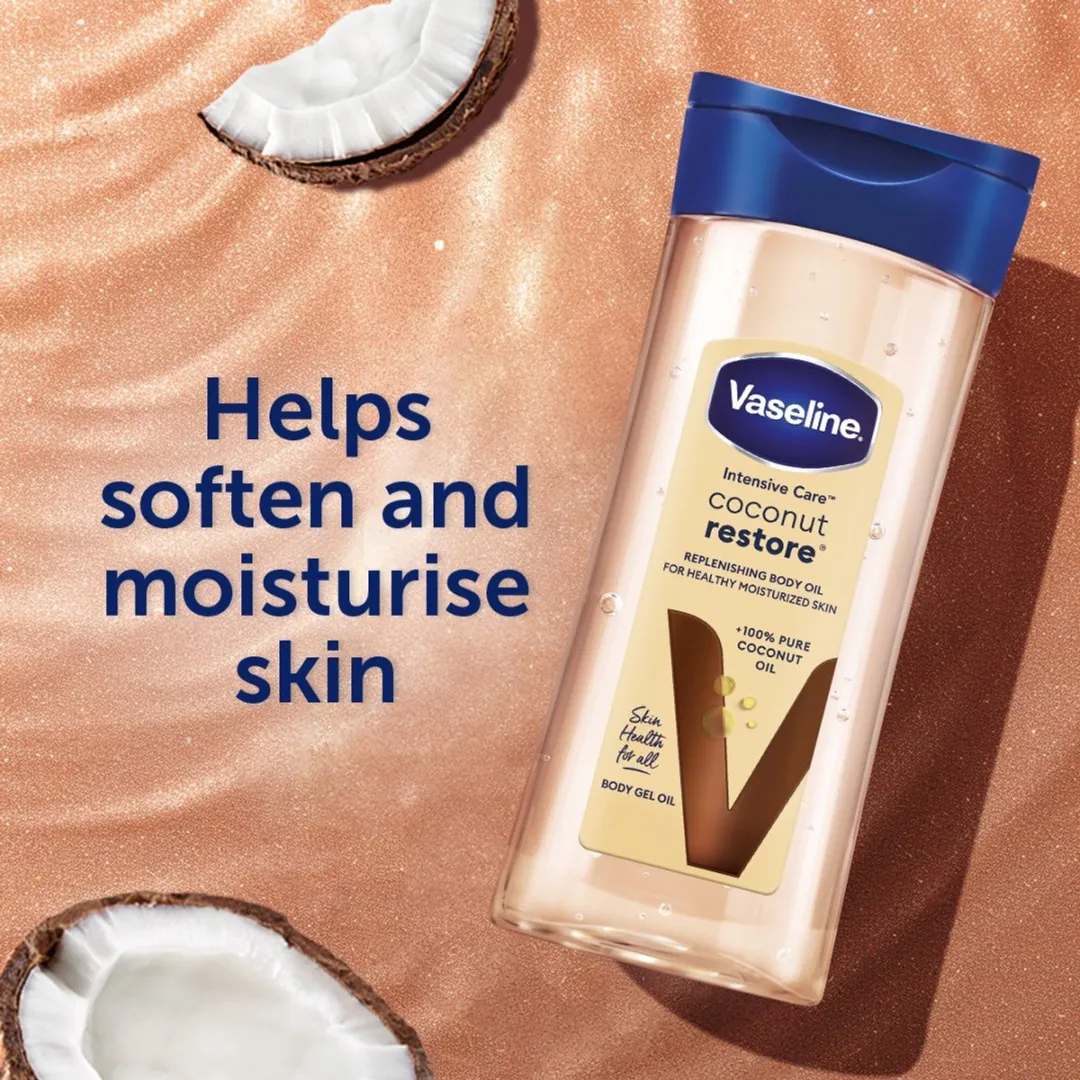 Vaseline Intensive Care Body Oil Coconut Restore 200ml