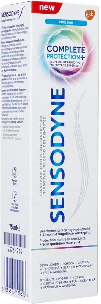 Sensodyne Complete Protection Tandpasta 75ml