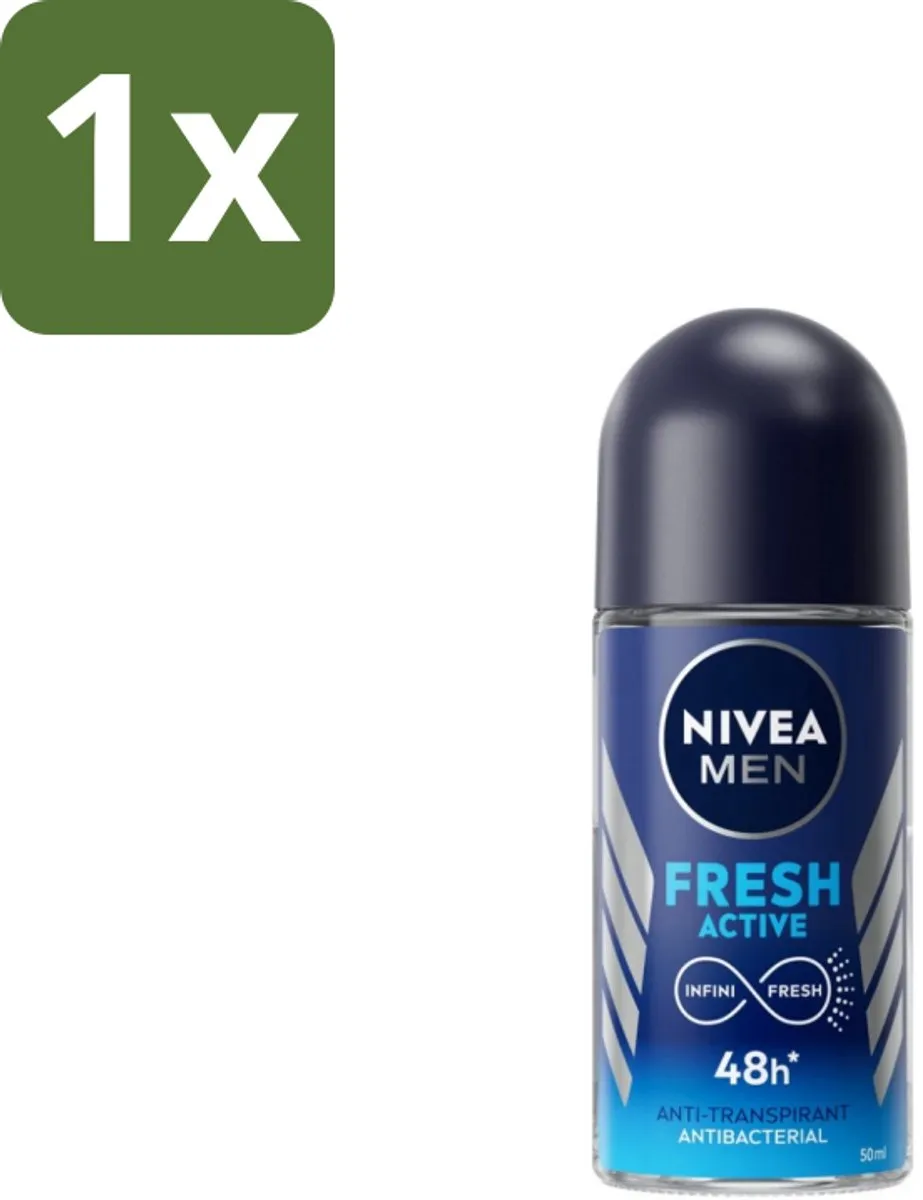 NIVEA Men Fresh Active Deodorant Roller 50ml