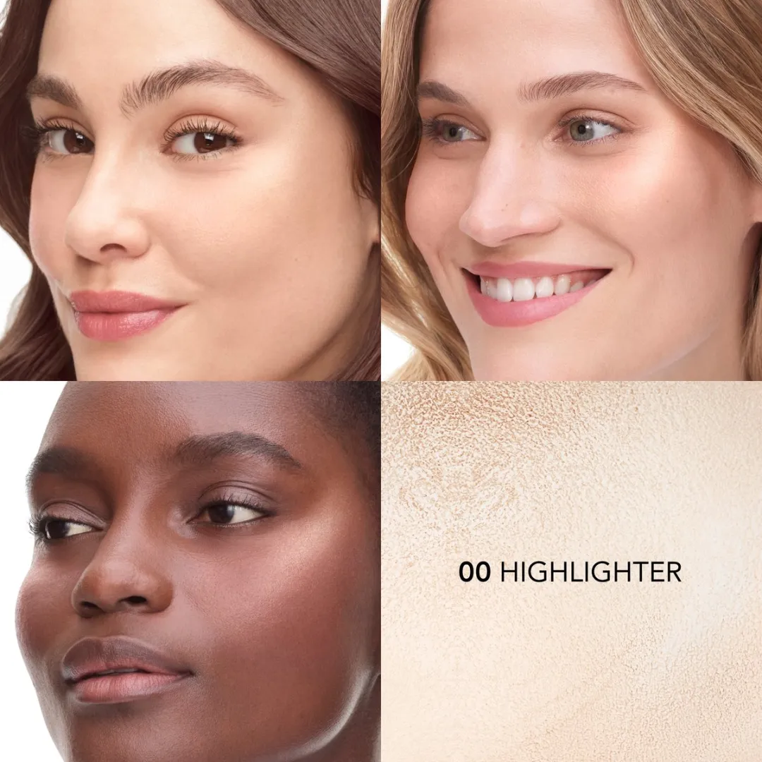 Bourjois Little Round Pot Highlighter 00 - 8,5 g - 3 Stuks