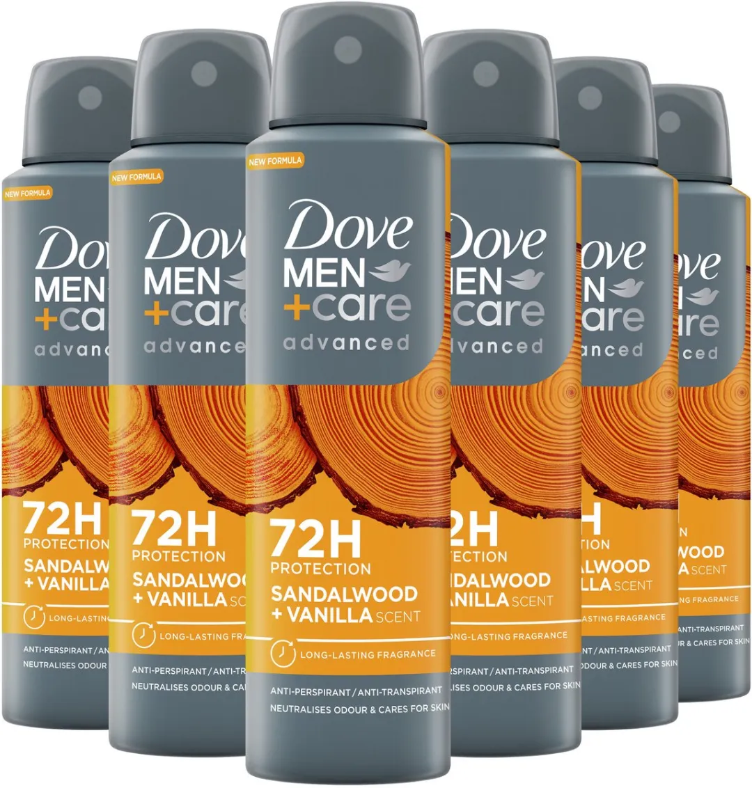 Dove Men+Care Advanced Anti-Transpirant Spray Sandalwood & Vanilla