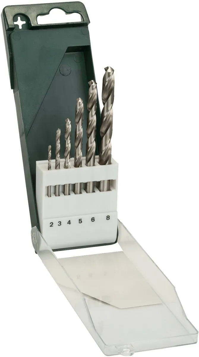 Bosch HSS-G Metaalboorset 6-delig - 2,0-8,0mm