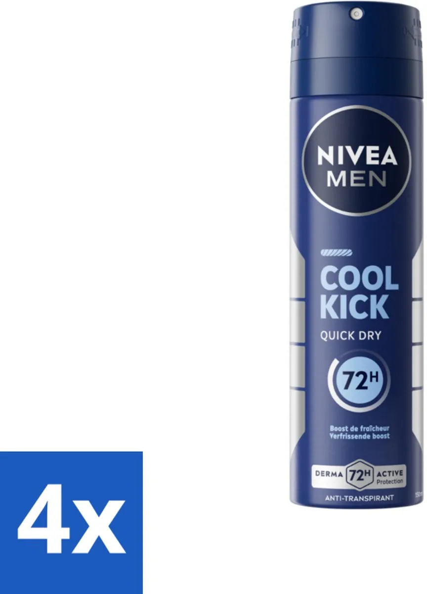 NIVEA Men Deodorant Spray Cool Kick 150ml