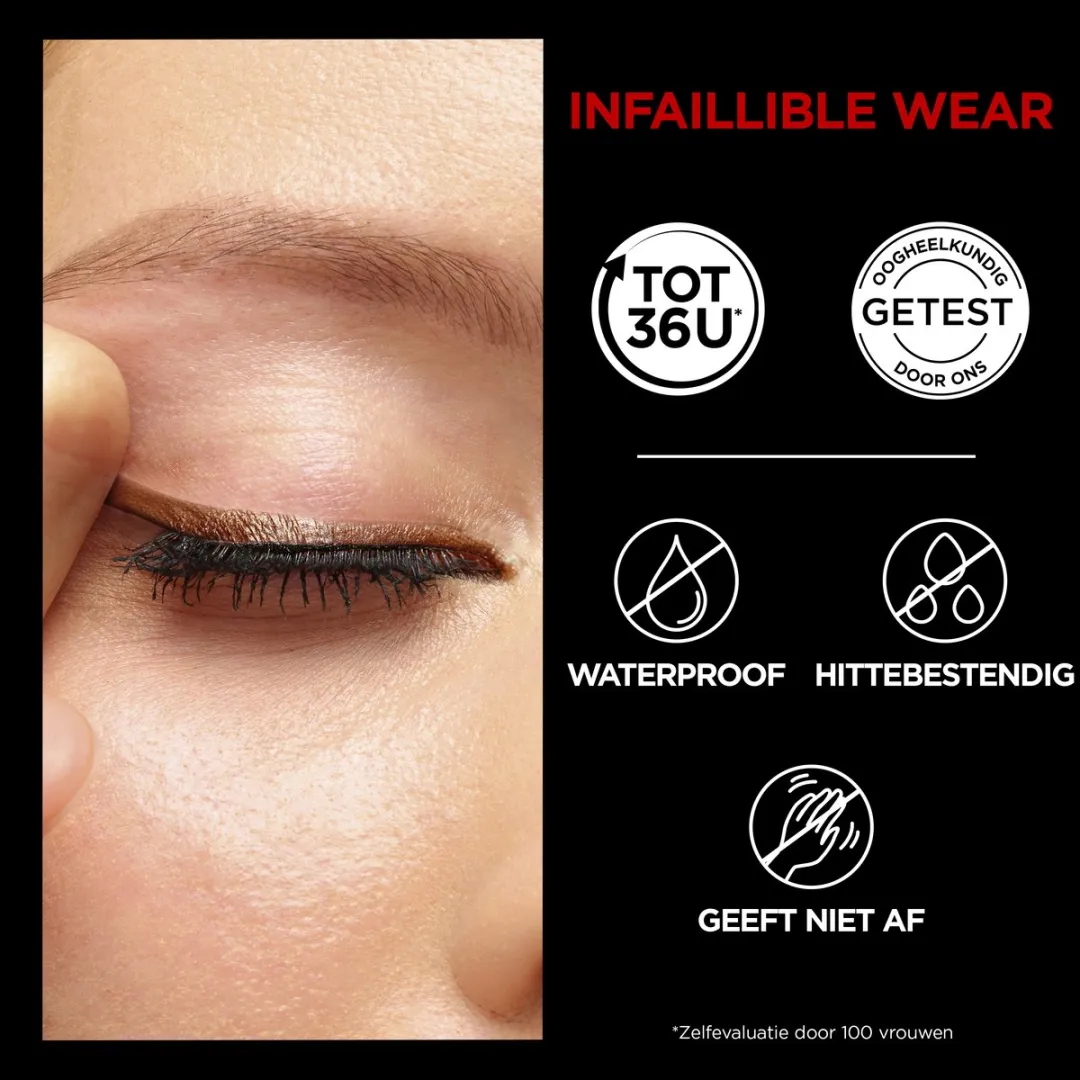 L'Oréal Paris Infaillible 36H Grip Gel Automatic Eyeliner Bronzed Espresso 5g