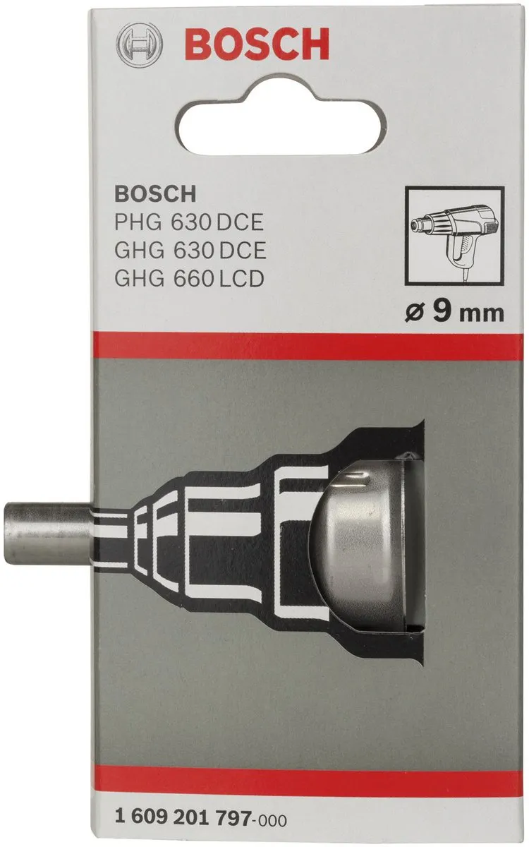 Bosch Reduceerstuk 9mm - 1 Stuk