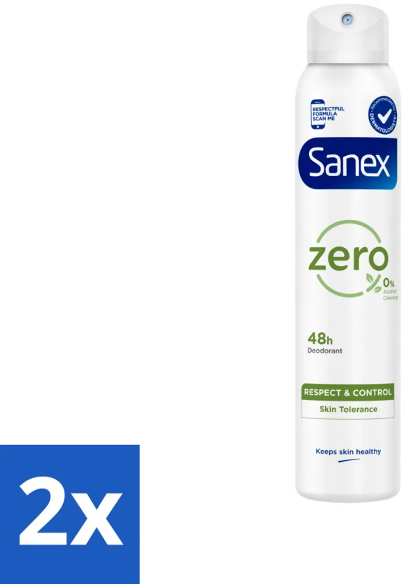 Sanex Deodorant Spray Zero% 400ml