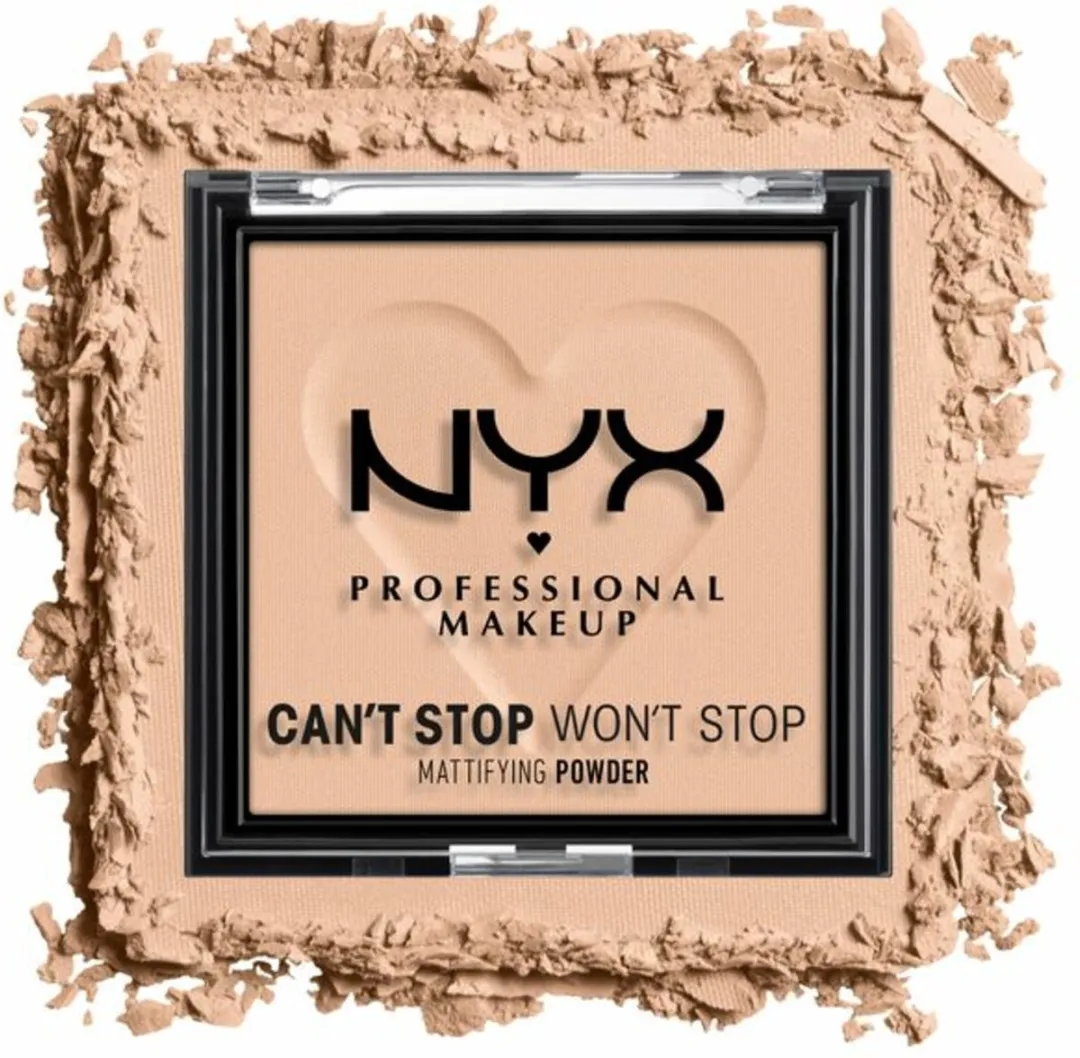 NYX Can't Stop Won't Stop Mattifying Powder Light Medium 6ml