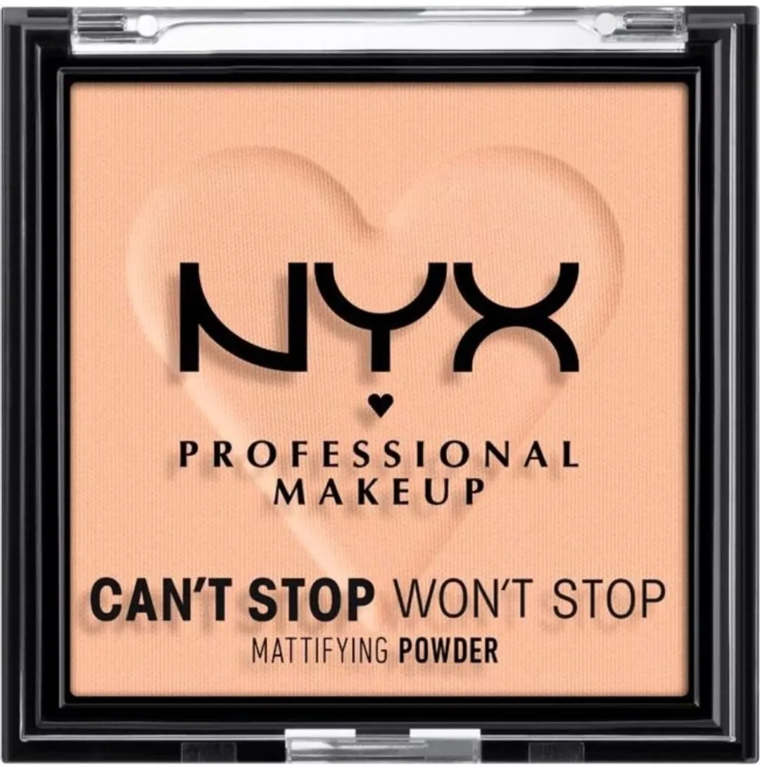 NYX Can't Stop Won't Stop Mattifying Powder Light Medium 6ml