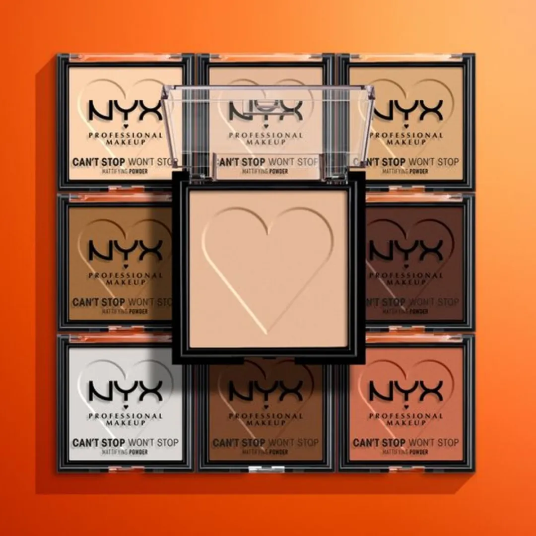 NYX Can't Stop Won't Stop Mattifying Powder Light Medium 6ml
