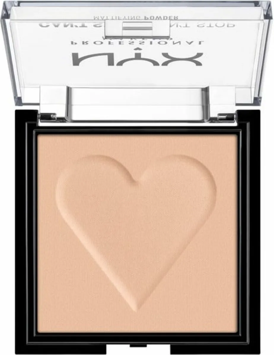 NYX Can't Stop Won't Stop Mattifying Powder Light Medium 6ml