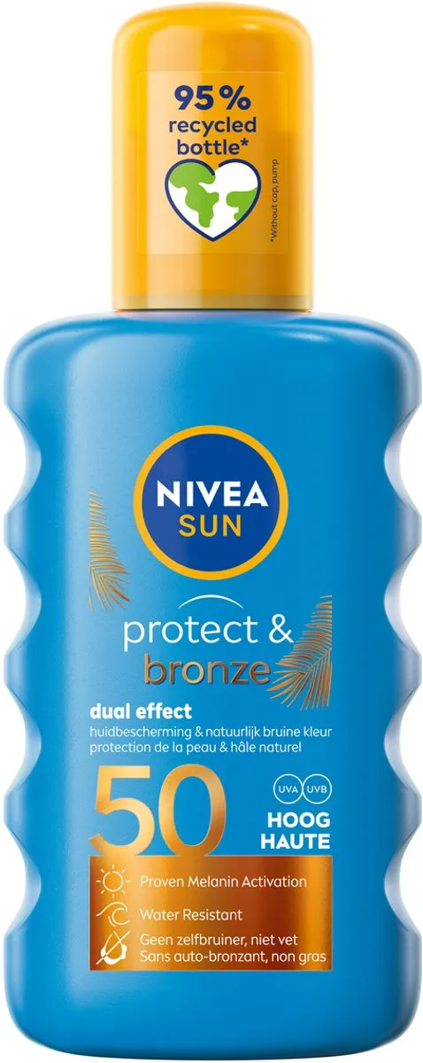 NIVEA SUN Protect & Bronze Zonnebrand Spray SPF 50
