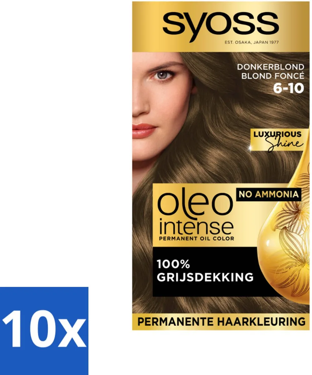 SYOSS Oleo Intense Haarverf 6-10 Donkerblond