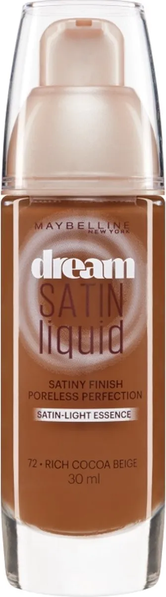 Maybelline Dream Satin Liquid Foundation 72 Rich Cocoa - 30ml