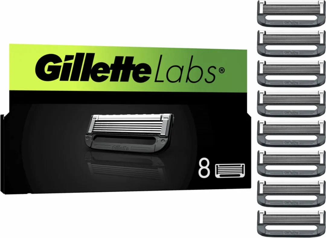 Gillette Labs Scheermesjes 6-delig - 8 Stuks