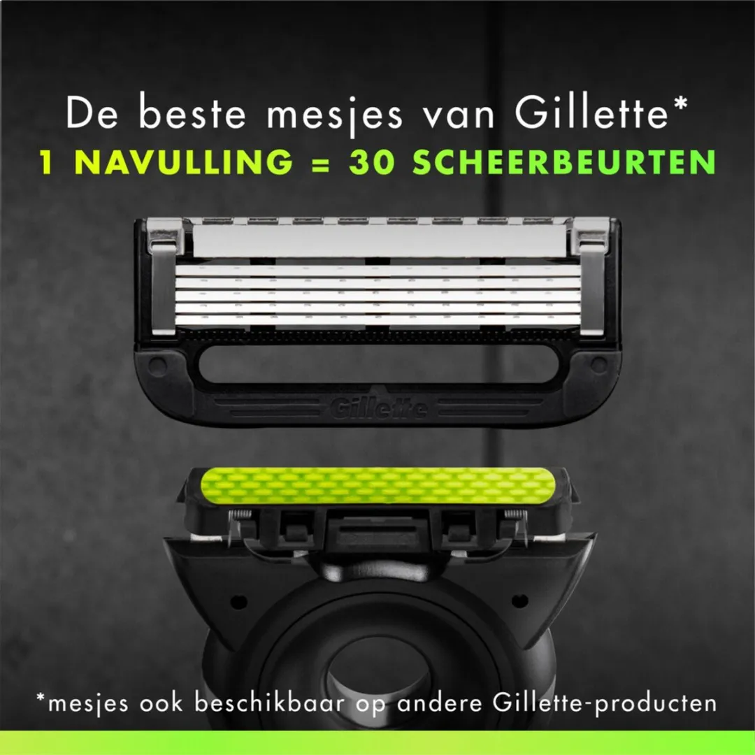 Gillette Labs Scheermesjes 6-delig - 8 Stuks