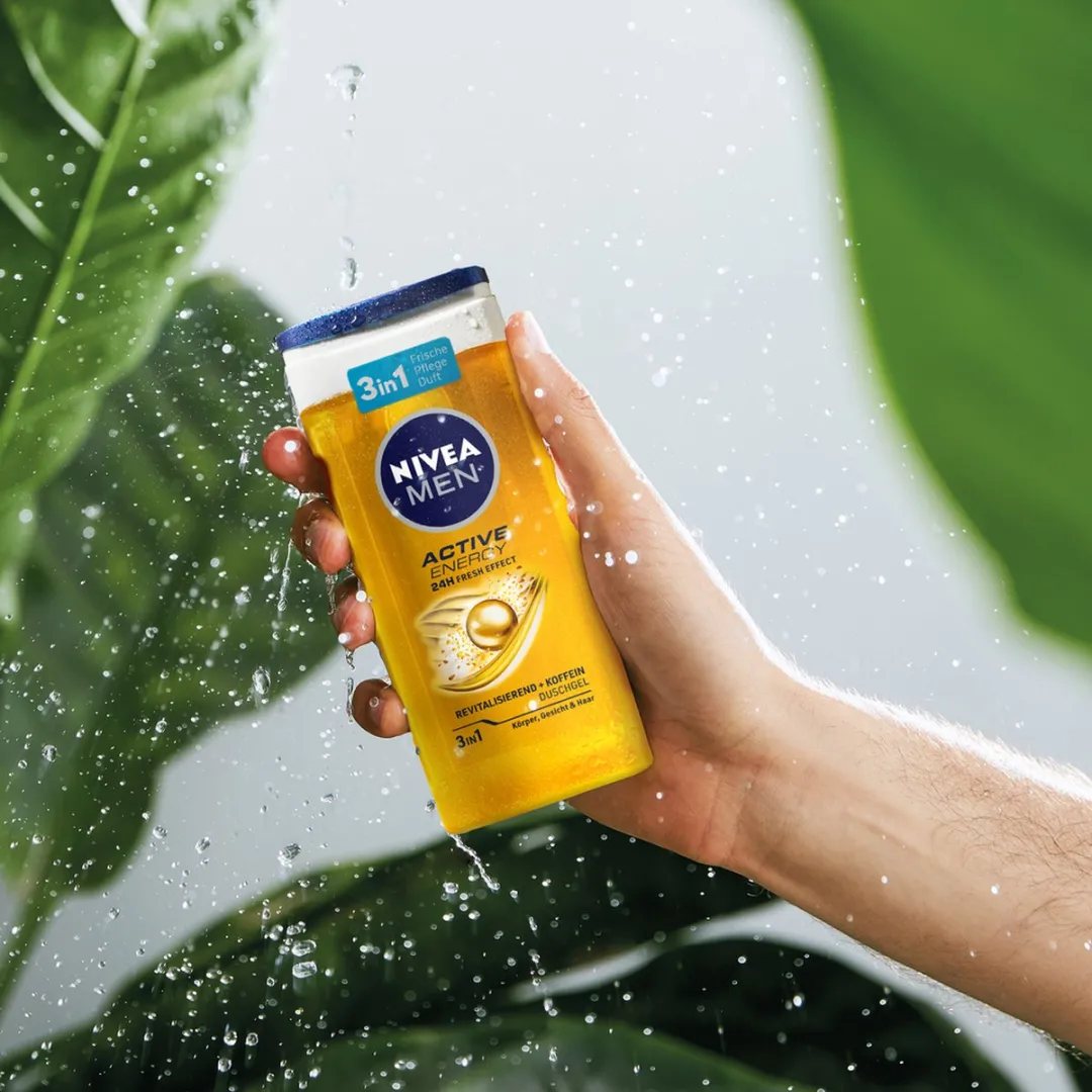 NIVEA MEN Boost Douchegel 3-in-1 - 6x250ml