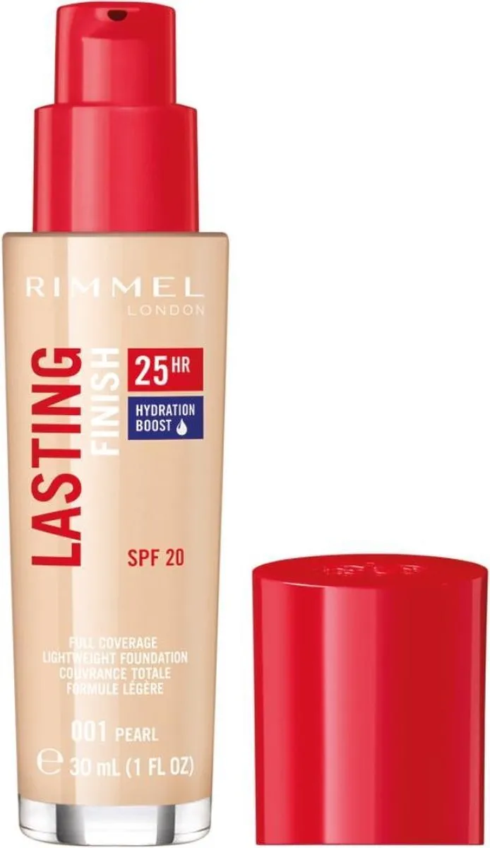 Rimmel London Lasting Finish Foundation 001 Pearl - 30ml